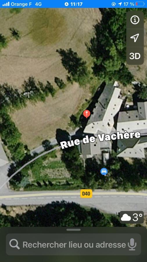 L Alpin Bel Appartement Avec Terrasse Dans Vieille Ferme De Montagne Renovee Les Orres Buitenkant foto