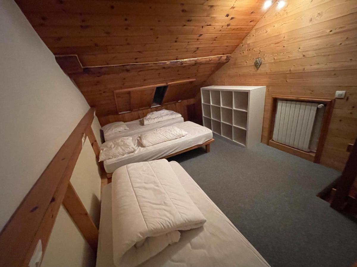 L Alpin Bel Appartement Avec Terrasse Dans Vieille Ferme De Montagne Renovee Les Orres Buitenkant foto